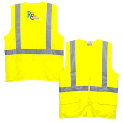 Mesh Back Reflective Safety Vest