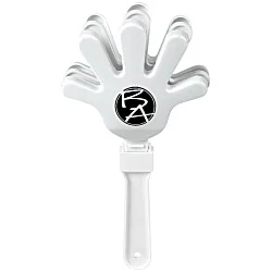 Hand Clapper - White Handle