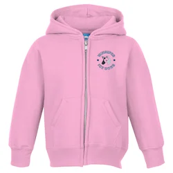 Fashion Full-Zip Hooded Sweatshirt - Toddler