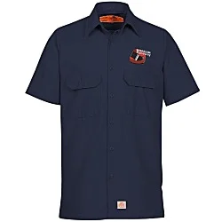 Red Kap Mechanic Crew Short Sleeve Shirt