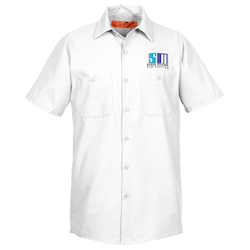 Red Kap Technician Short Sleeve Work Shirt