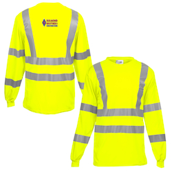 Snag-Resistant Reflective Long Sleeve T-Shirt