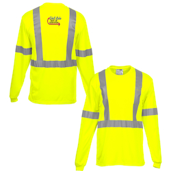 High Visibility Long Sleeve Safety T-Shirt