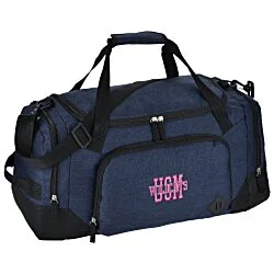 Graphite 21" Weekender Duffel - Embroidered