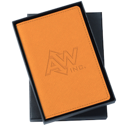 Toscano Leather RFID Passport Holder