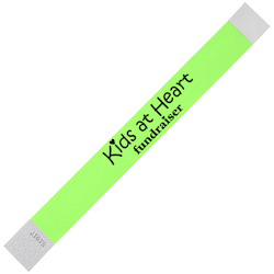 Tyvek Wristband - 1" - 24 hr