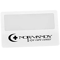 Credit Card Size Magnifier - 24 hr