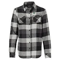 Burnside Yarn-Dyed Flannel Shirt - Ladies'