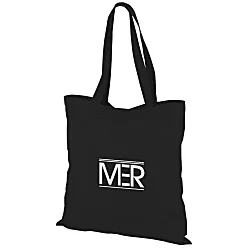 Colored Cotton Hook and Loop Closure Tote - 24 hr