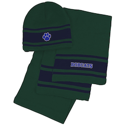 Varsity Beanie and Scarf Set