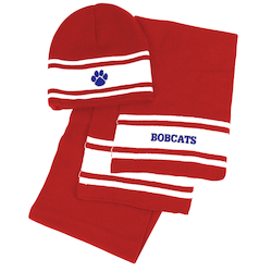 Varsity Beanie and Scarf Set