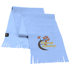 Polar Fleece Fringed Scarf