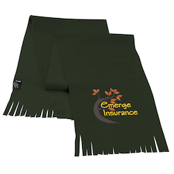Polar Fleece Fringed Scarf