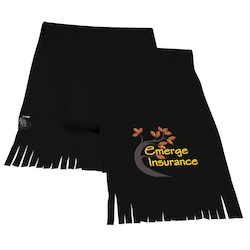 Polar Fleece Fringed Scarf