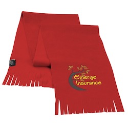 Polar Fleece Fringed Scarf