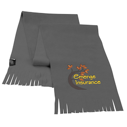 Polar Fleece Fringed Scarf
