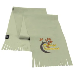 Polar Fleece Fringed Scarf