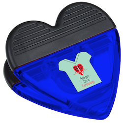 Heart Power Clip - Translucent - Full Color