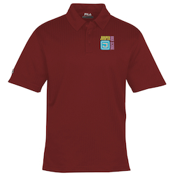 FILA Glasgow Striped Polo - Men's
