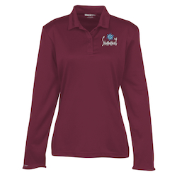 Summit Performance Long Sleeve Polo - Ladies'