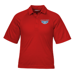 Raglan Sleeve Performance Polo - Men's