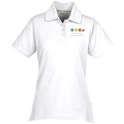 Ringspun Combed Cotton Jersey Polo - Ladies' - Embroidery