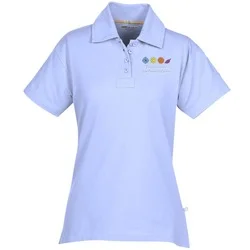 Ringspun Combed Cotton Jersey Polo - Ladies' - Embroidery