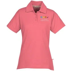 Ringspun Combed Cotton Jersey Polo - Ladies' - Embroidery