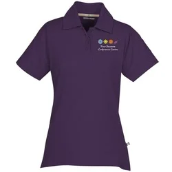 Ringspun Combed Cotton Jersey Polo - Ladies' - Embroidery