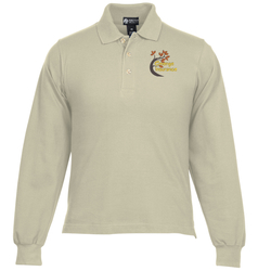 Classic Combed Cotton Pique Long Sleeve Polo