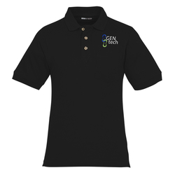 Classic Combed Cotton Pique Polo with Pocket