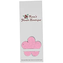 Plant-A-Shape Flower Seed Bookmark - Flower - 24 hr