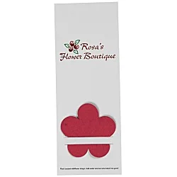 Plant-A-Shape Flower Seed Bookmark - Flower - 24 hr
