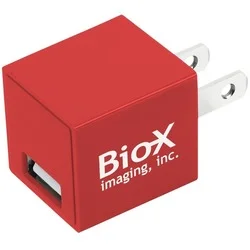 Square USB Wall Charger - 24 hr