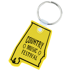Alabama Soft Keychain - Opaque
