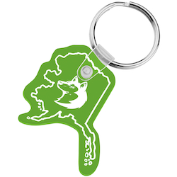 Alaska Soft Keychain - Translucent