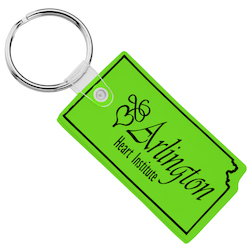 Kansas Soft Keychain - Translucent