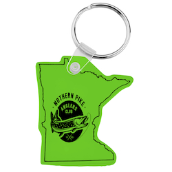 Minnesota Soft Keychain - Translucent