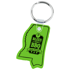 Mississippi Soft Keychain - Translucent