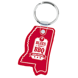 Mississippi Soft Keychain - Translucent
