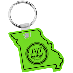 Missouri Soft Keychain - Translucent