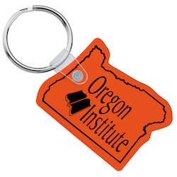 Oregon Soft Keychain - Translucent