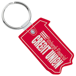 Pennsylvania Soft Keychain - Translucent