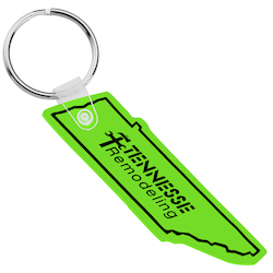 Tennessee Soft Keychain - Translucent