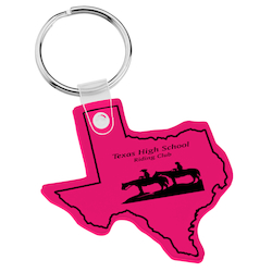 Texas Soft Keychain - Translucent