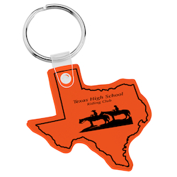 Texas Soft Keychain - Translucent
