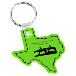 Texas Soft Keychain - Translucent