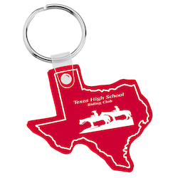 Texas Soft Keychain - Translucent