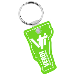 Vermont Soft Keychain - Translucent