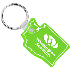 Washington Soft Keychain - Translucent